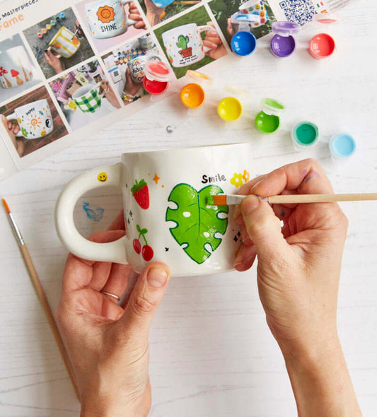 DIY Paint-a-Mug Kit for Two — Creative Date Night Set