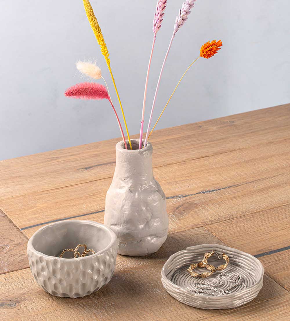 Kunvos™ Studio-Grade Air-Dry Clay – The Softest, Kiln-Free Clay for Home Pottery