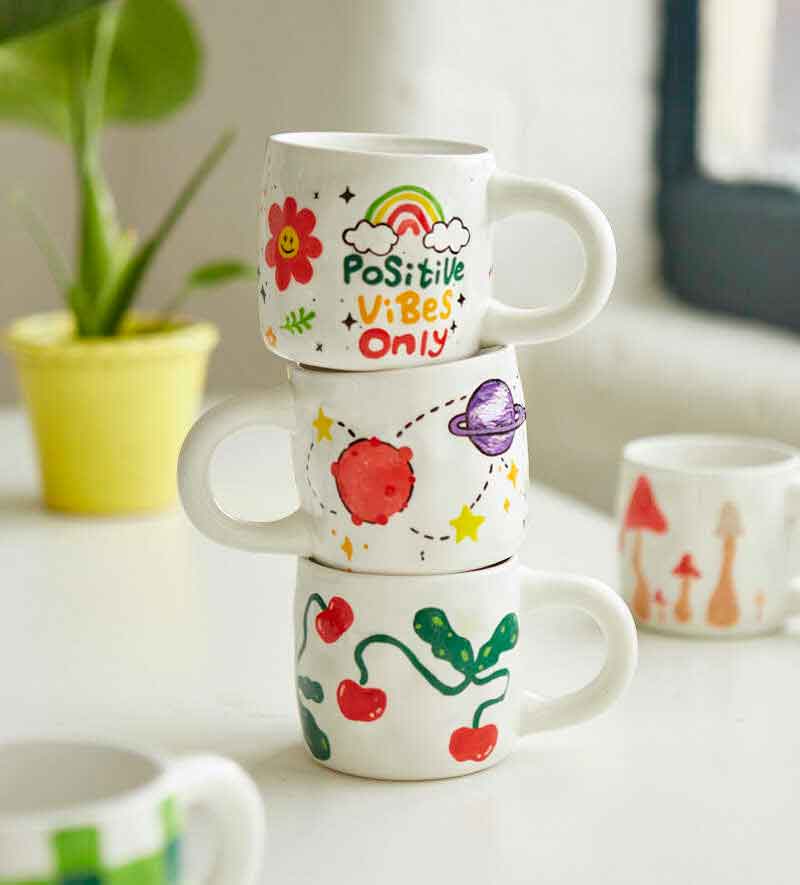 DIY Paint-a-Mug Kit for Two — Creative Date Night Set
