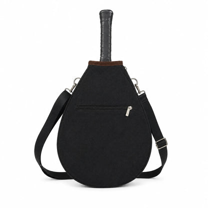 Black Lightweight Padel Racket Bag for Court Essentials product image by Kunvos