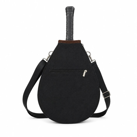 Black Lightweight Padel Racket Bag for Court Essentials product image by Kunvos