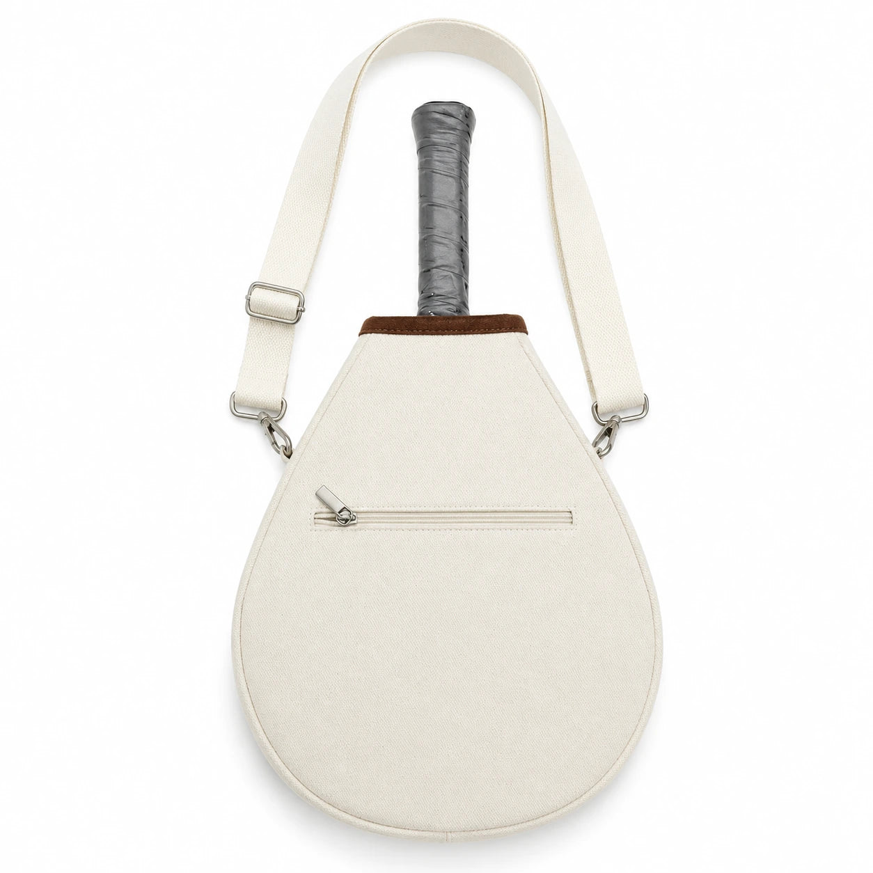 White Lightweight Padel Racket Bag for Court Essentials product image by Kunvos