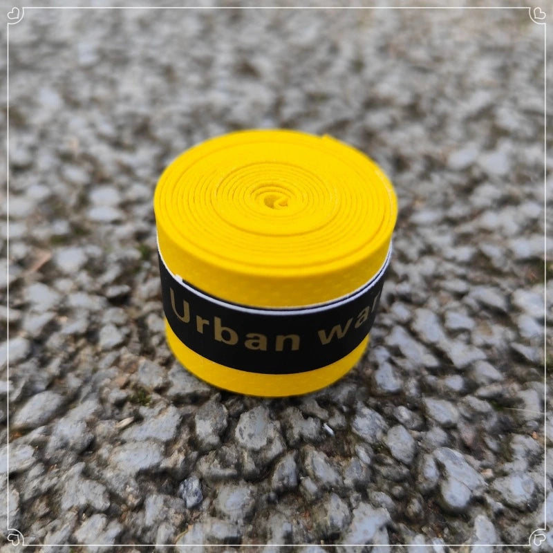 Yellow Padel Grip Tape 3-Pack for Racket Handles product image by Kunvos