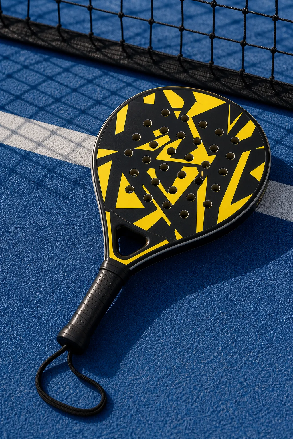 Round rackets are usually easiest to control