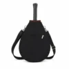 Black Lightweight Padel Racket Bag for Court Essentials product image by Kunvos