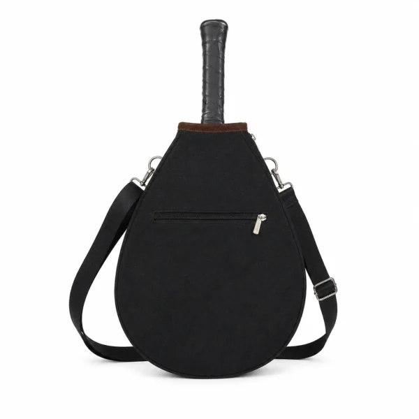 Black Lightweight Padel Racket Bag for Court Essentials product image by Kunvos