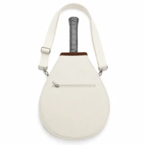 kunvos-bag-wht-main White Lightweight Padel Racket Bag for Court Essentials product image by Kunvos