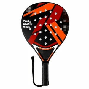 kunvos-racket-br-main Black Red ABS Padel Racket for Confident First Matches product image by Kunvos