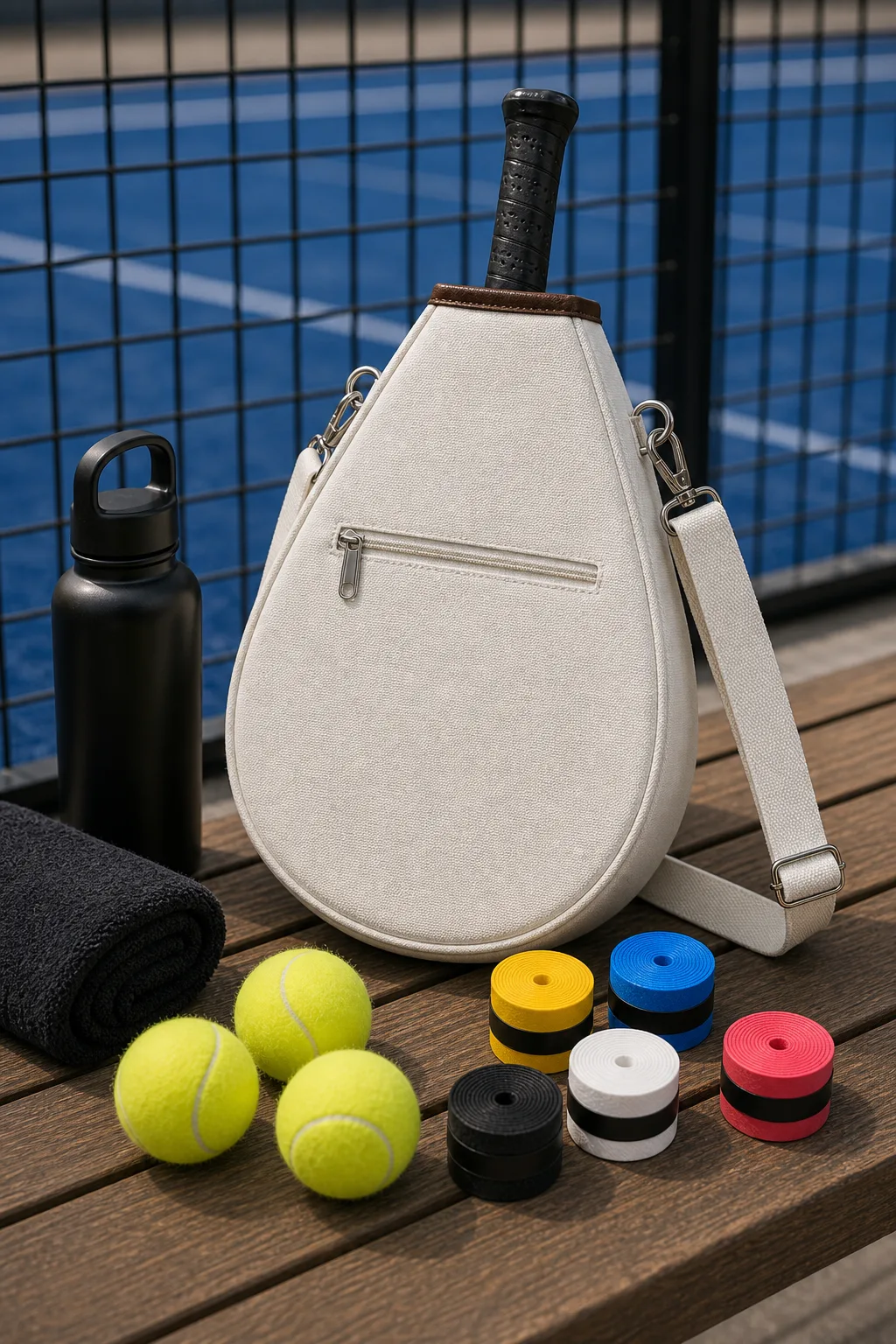 A bag protects the whole kit